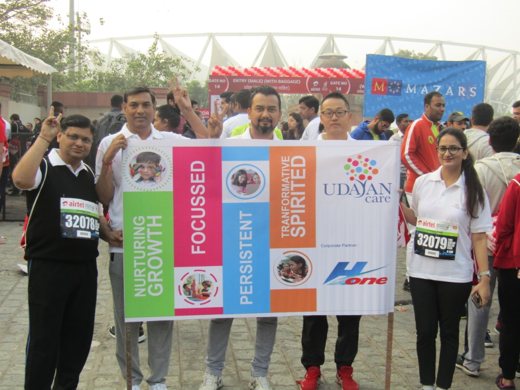 Participated in Airtel Half Marathon