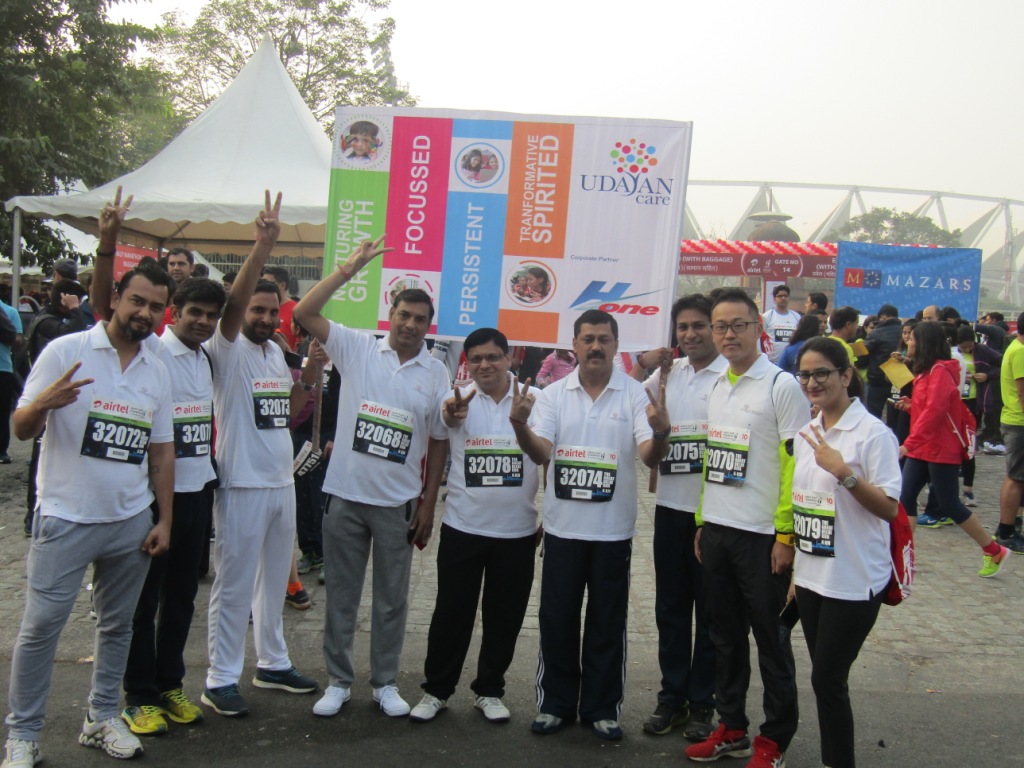 Run on behalf of udayan care ngo